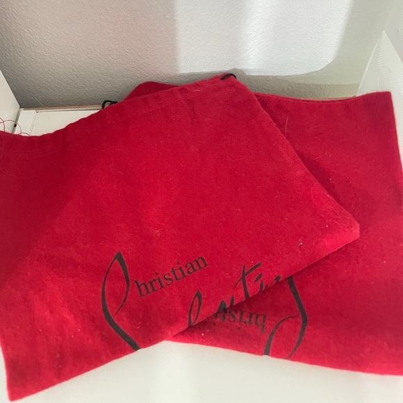 CHRISTIAN LOUBOUTIN “Snakilta” Red Spiked Booties - Picture 7 of 9